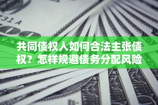 武汉共同债权人如何合法主张债权？怎样规避债务分配风险？