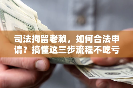 武汉司法拘留老赖，如何合法申请？搞懂这三步流程不吃亏！