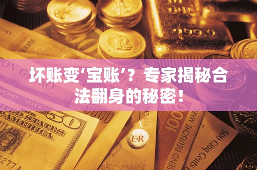 武汉坏账变‘宝账’？专家揭秘合法翻身的秘密！