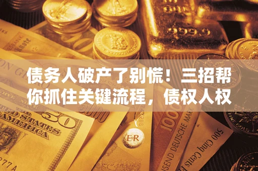 武汉债务人破产了别慌！三招帮你抓住关键流程，债权人权益不再缩水