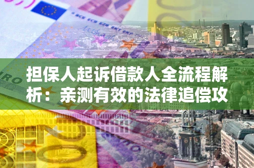武汉担保人起诉借款人全流程解析：亲测有效的法律追偿攻略