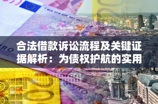 武汉合法借款诉讼流程及关键证据解析：为债权护航的实用指南