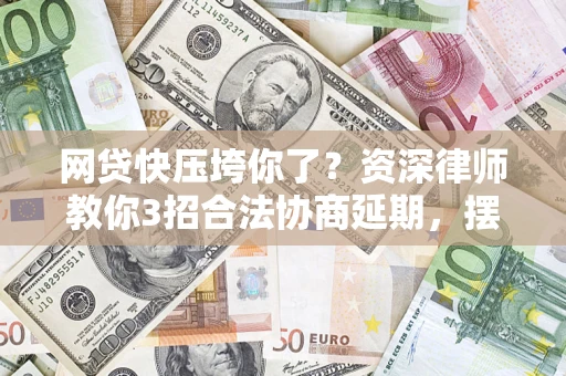 武汉网贷快压垮你了？资深律师教你3招合法协商延期，摆脱暴力催收！