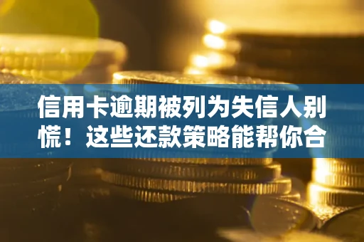 武汉信用卡逾期被列为失信人别慌！这些还款策略能帮你合法止损