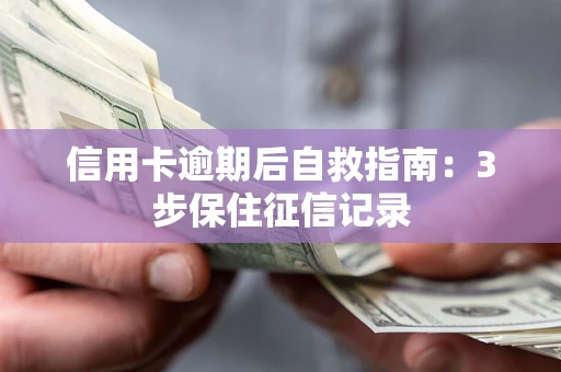 武汉信用卡逾期后自救指南：3步保住征信记录